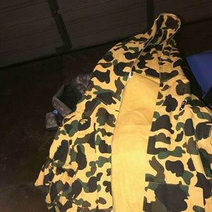 Bape hoodie size m